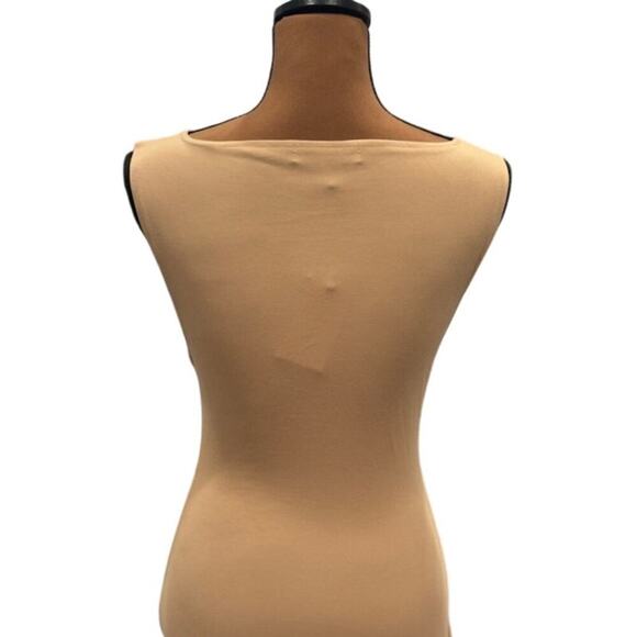 We Wore What Boat Neck Ribbed Midi Dress in Beige – NWT Size XS - Picture 5 of 10